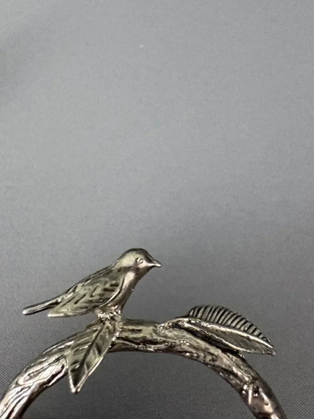 Lenox Chirp Metal Bird Napkin Rings Set of 2 + 2 Incomplete Extras